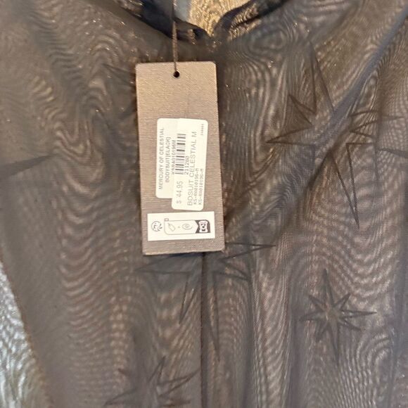 NEW Killstar Black MERCURY OF CELESTIAL Mesh Bodysuit M - Picture 6 of 7